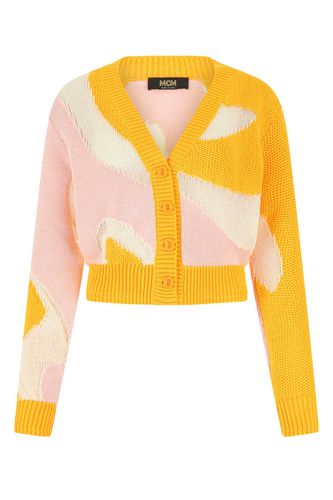 MCM Multicolor Cotton Cardigan - MCM - Modalova