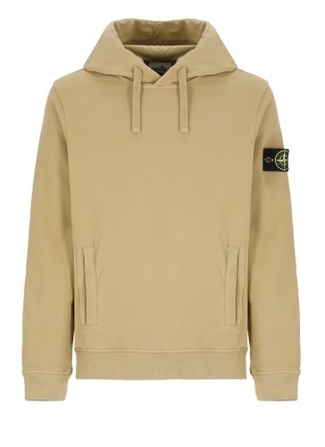 Stone Island Hoodie With Logo - Stone Island - Modalova