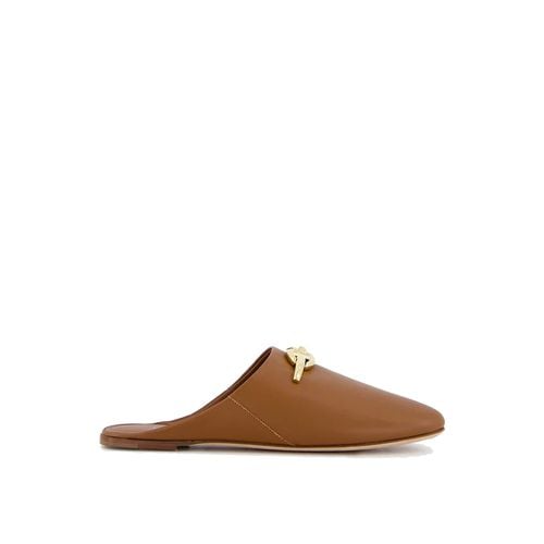 Garavani Vlogo Signature Leather Mules - Valentino Garavani - Modalova