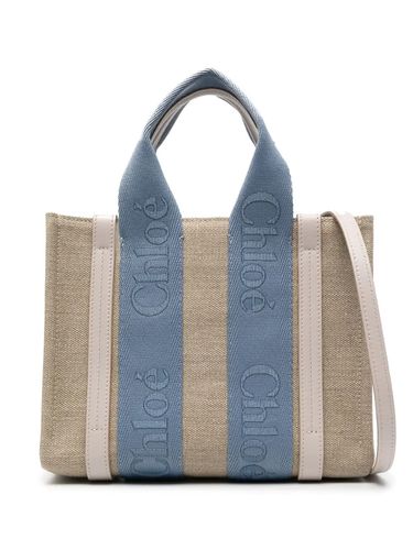 White And Woody Small Tote Bag - Chloé - Modalova