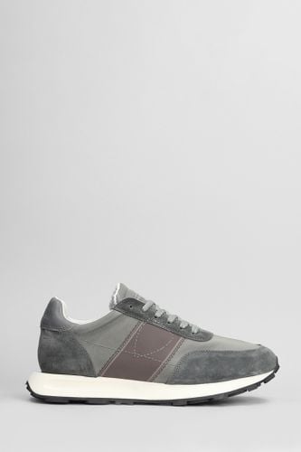 Tour Low Sneakers In Suede And Fabric - Philippe Model - Modalova