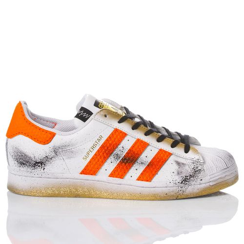 Adidas Superstar Orange Boost Customized - Mimanera - Modalova