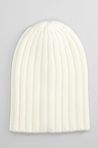 Laneus Hats In White Cashmere - Laneus - Modalova