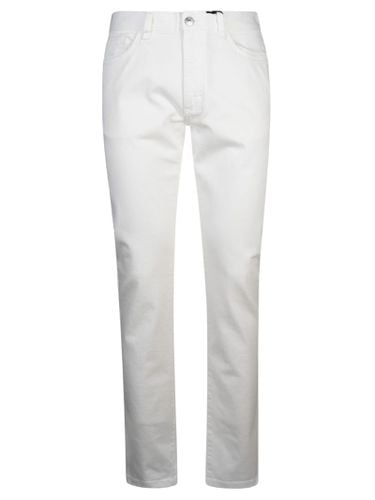 Zegna Buttoned Fitted Jeans - Zegna - Modalova