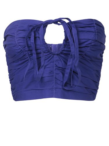 Forte_Forte Blue Poplin Bustier Top - Forte Forte - Modalova