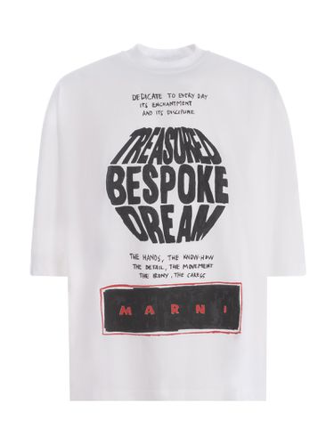 T-shirt Marni Made Of Blend Cotton - Marni - Modalova