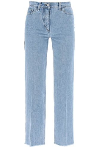 Low-waisted Cropped Jeans - Magda Butrym - Modalova