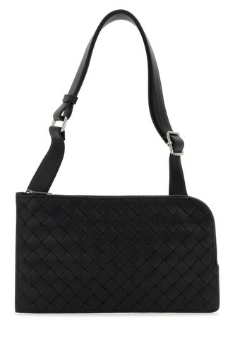 Black Leather Belt Bag - Bottega Veneta - Modalova