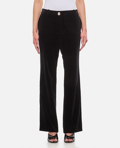 Paco Rabanne Straight Velvet Pants - Paco Rabanne - Modalova