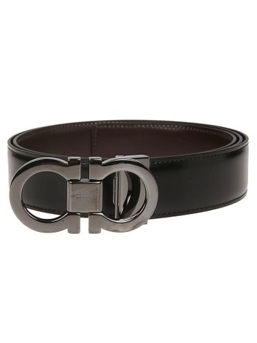 Ferragamo Reversible Gancini Belt - Ferragamo - Modalova