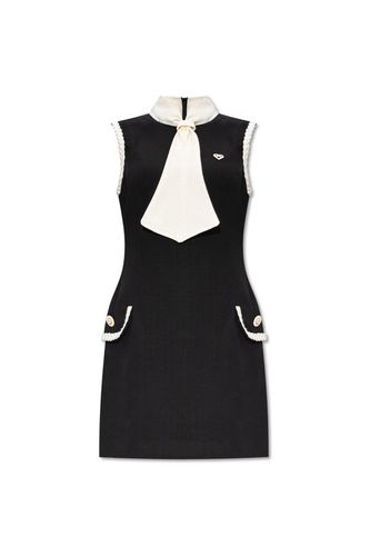 Jacky Logo-embroidered Sleeveless Mini Dress - Casablanca - Modalova