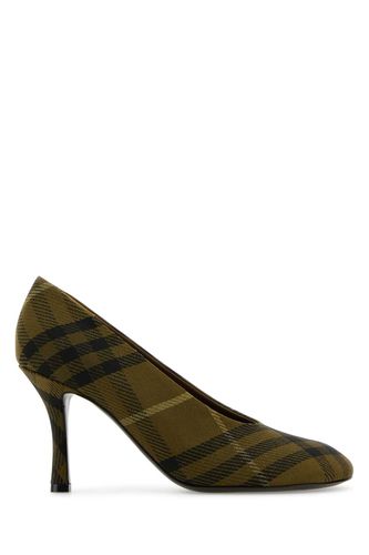 Burberry Embroidered Canvas Pumps - Burberry - Modalova