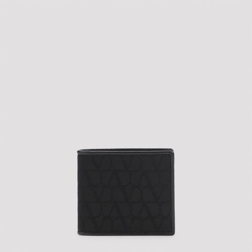 Leather Card Holder - Valentino Garavani - Modalova