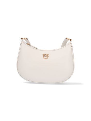 Love Half Moon Simply Crossbody Bag - Pinko - Modalova