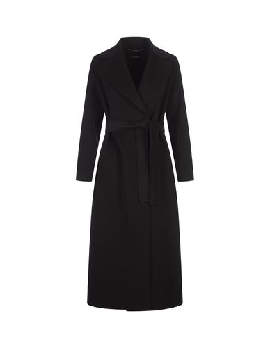 S Max Mara Black Poldo Long Coat - 'S Max Mara - Modalova