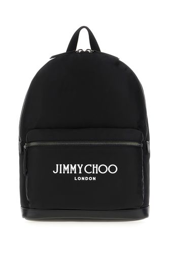 Jimmy Choo Black Nylon Backpack - Jimmy Choo - Modalova