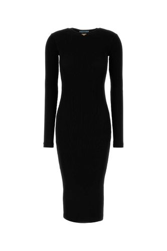 Prada Black Jersey Dress - Prada - Modalova