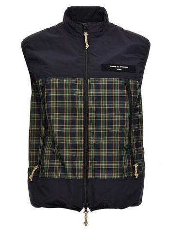 Check Insert Nylon Vest - Comme des Garçons Homme - Modalova