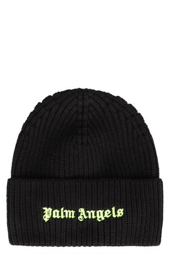 Palm Angels Wool Hat - Palm Angels - Modalova