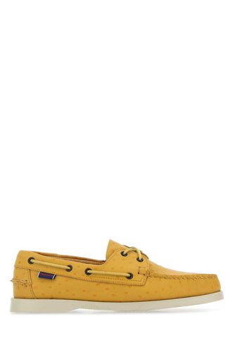 Yellow Leather Docksides Loafers - Sebago - Modalova