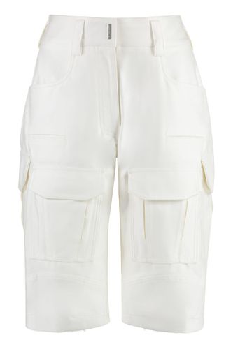Cotton Cargo Bermuda Shorts - Givenchy - Modalova