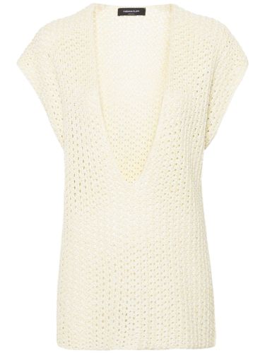 Light Cotton Blend Top - Fabiana Filippi - Modalova