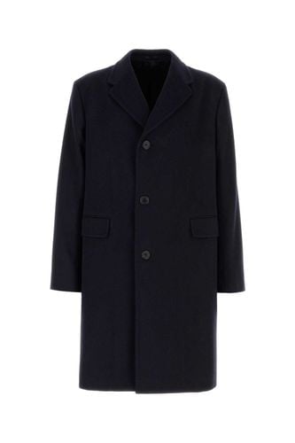 Prada Midnight Blue Wool Coat - Prada - Modalova