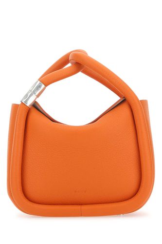 Orange Leather Wonton 20 Handbag - BOYY - Modalova