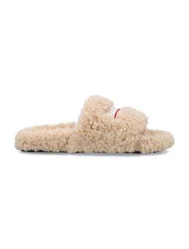 Balenciaga Furry Slide - Balenciaga - Modalova