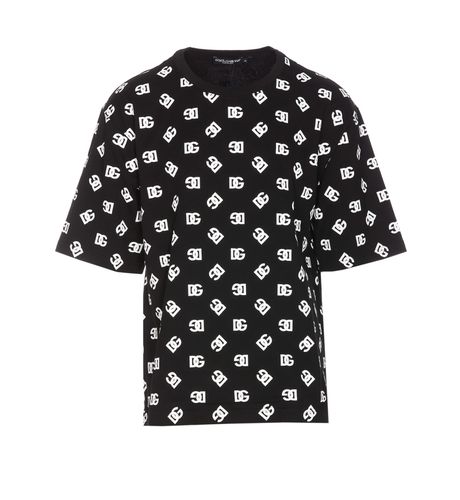 All Over Dg Logo T-shirt - Dolce & Gabbana - Modalova