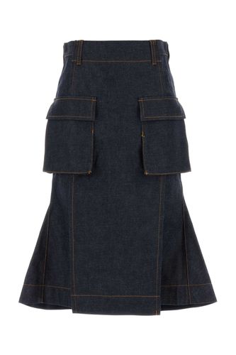 Sacai Denim Skirt - Sacai - Modalova