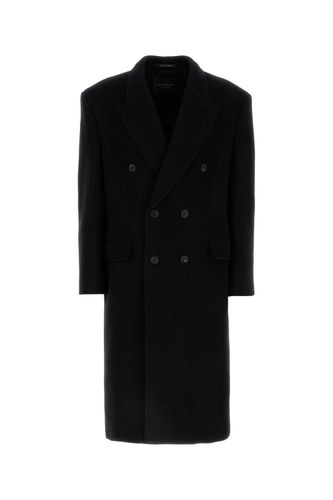 Cashmere Blend Coat - Balenciaga - Modalova