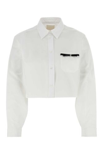 Givenchy White Poplin Shirt - Givenchy - Modalova