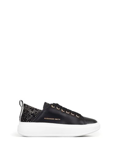 Black Leather Wembley Sneaker - Alexander Smith London - Modalova