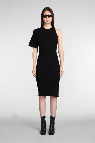Courrèges Dress In Black Cotton - Courrèges - Modalova
