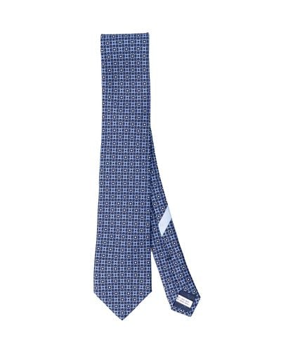 Salvatore Ferragamo Ties Blue - Ferragamo - Modalova