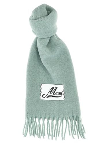 Marni Logo Patch Scarf - Marni - Modalova