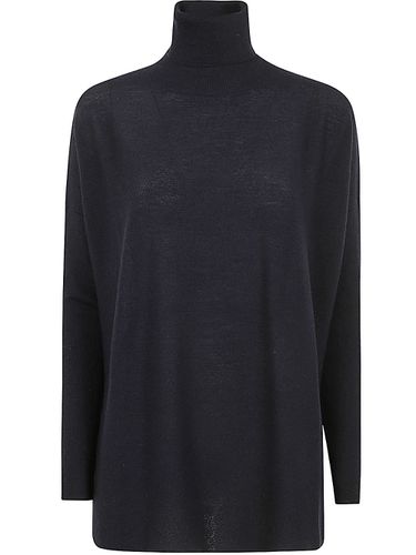 Knit High Neck Sweater - Gentry Portofino - Modalova