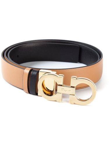 Ferragamo Gancini Reversible Belt - Ferragamo - Modalova