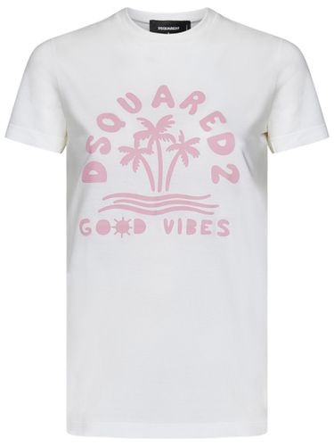 Good Vibes Mini Fit T-shirt - Dsquared2 - Modalova