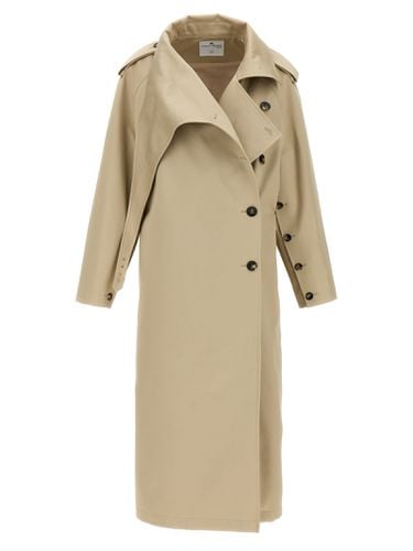 Courrèges long Oblique Trench Coat - Courrèges - Modalova