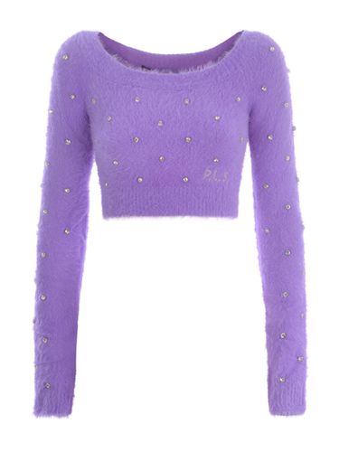 Crop Sweater Philosophy In Soft Fabric - Philosophy di Lorenzo Serafini - Modalova