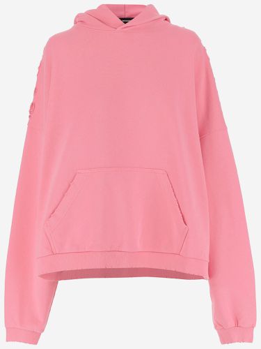 Cotton Sweatshirt With Back Print - WE11 DONE - Modalova