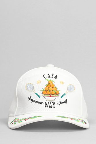 Casablanca Hats In White Cotton - Casablanca - Modalova