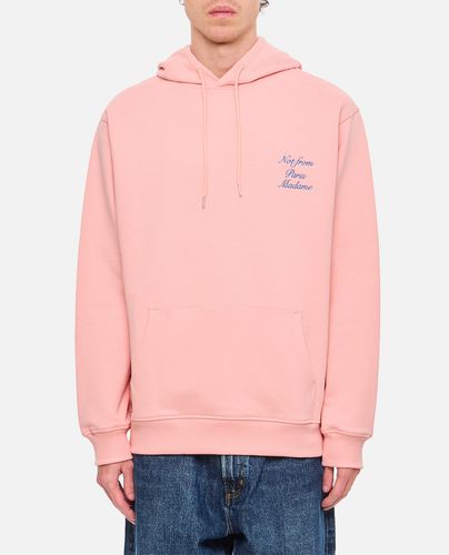 Le Hoodie Slogan Cursive - Drôle de Monsieur - Modalova