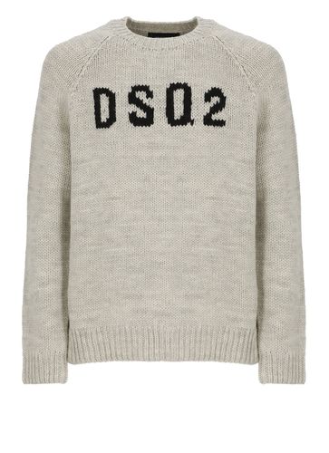 Dsquared2 Wool Sweater - Dsquared2 - Modalova