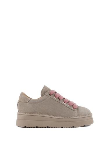 Womens Sneaker In Nubuck Walnut Pink - Panchic - Modalova