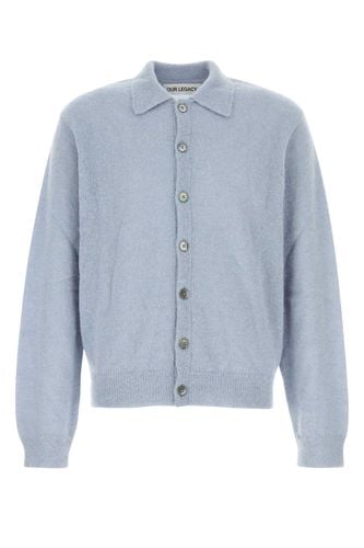 Light Blue Alpaca Blend Evening Cardigan - Our Legacy - Modalova