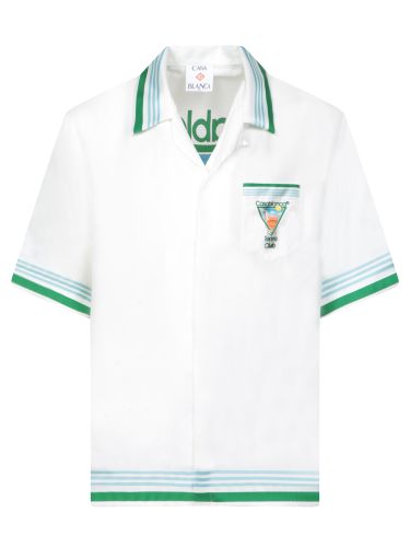 Metaphysical Tennis Icon Silk Shirt - Casablanca - Modalova