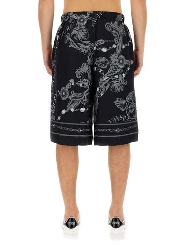 Chain Couture Bermuda Shorts - Versace Jeans Couture - Modalova